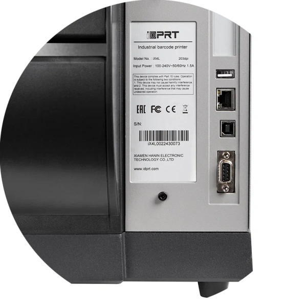 Промышленный принтер этикеток iDPRT iX4L